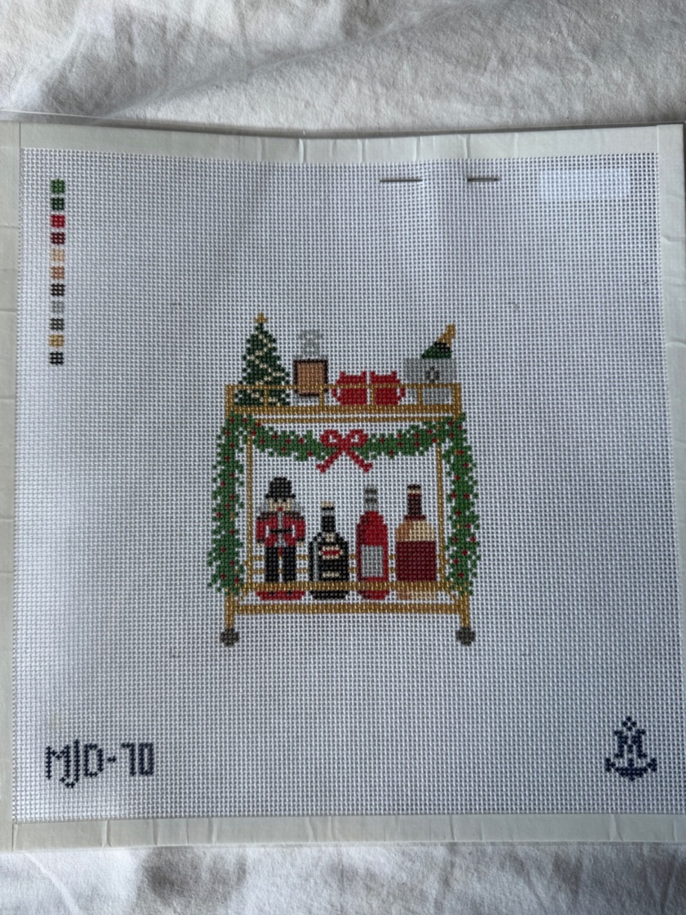 Morgan Julia Design Needlepoint canvass - Picture 3 of 5